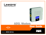 Linksys AM200 Network Router User Manual