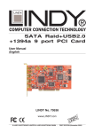Lindy 70538 Computer Hardware User Manual