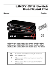 Lindy 32354 Computer Accessories User Manual