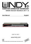 Lindy 25010 Switch User Manual