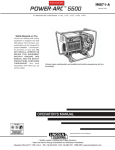 Lincoln Electric IM871-A Portable Generator User Manual