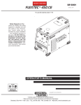 Lincoln Electric 450 CE Welder User Manual