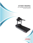 Life Fitness M051-00K75-0002 Treadmill User Manual