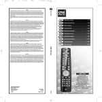 LG Electronics RU-52SZ61D Projection Television User Manual