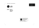 LG Electronics MCD112B Stereo System User Manual