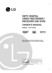 LG Electronics LST-3410A DVD Recorder User Manual