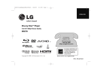 LG Electronics BD270 DVD Player User Manual
