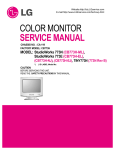 LG Electronics 773N Computer Monitor User Manual