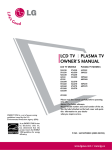 LG Electronics 4790 Flat Panel Television User Manual