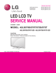 LG Electronics 37LD345H Flat Panel Television User Manual