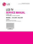 LG Electronics 32LH200C Flat Panel Television User Manual
