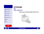 Lexmark Z45 Printer User Manual