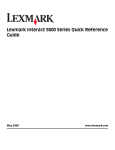 Lexmark S415 All in One Printer User Manual