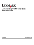 Lexmark S400 All in One Printer User Manual
