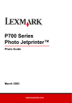 Lexmark n03 Printer User Manual