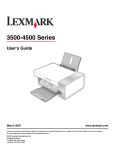 Lexmark 34S5164 Printer User Manual