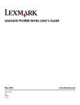 Lexmark 26C0002 Printer User Manual