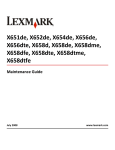 Lexmark 16M1265 Printer User Manual