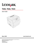 Lexmark 110 Printer User Manual