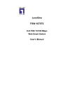 LevelOne FSW-1670TX Network Hardware User Manual