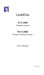 LevelOne FCS-1000 Digital Camera User Manual