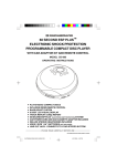 Lenoxx Electronics CD-895 CD Player User Manual