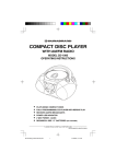 Lenoxx Electronics CD-1095 CD Player User Manual