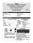 Lennox International Inc. F8AUH Furnace User Manual