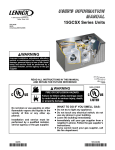 Lennox International Inc. 15GCSX Air Conditioner User Manual
