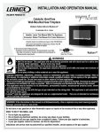 Lennox Hearth Radium-NG Indoor Fireplace User Manual