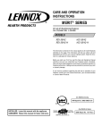 Lennox Hearth HCI-36/42-H Fire Pit User Manual