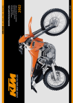 KTM 3CF6001F5EN Motorcycle User Manual