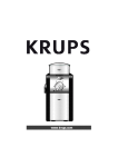 Krups GVX2 Coffeemaker User Manual