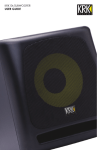 KRK 10S Speaker User Manual