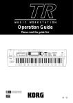 Korg 2E ii Electronic Keyboard User Manual