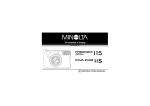 Konica Minolta 115 Camera Accessories User Manual
