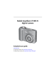 Kodak Z1485 IS Digital Camera User Manual