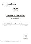 Kodak MP6000 DVD Player User Manual