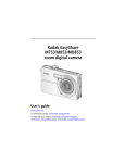 Kodak M753 Digital Camera User Manual