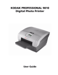 Kodak 9810 Photo Printer User Manual