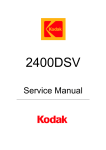 Kodak 2400DSV Photo Scanner User Manual
