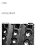 Klipsch Floorstanding Speaker Speaker User Manual