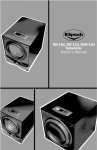 Klipsch 12d Speaker User Manual