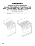 KitchenAid 8284670 Cooktop User Manual