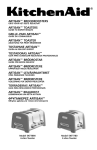 KitchenAid 5KTT890 Toaster User Manual