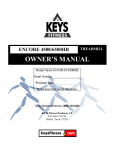 Keys Fitness 4500 Treadmill User Manual