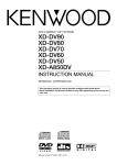 Kenwood XD-DV50 DVD Player User Manual