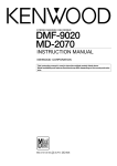Kenwood M-303USB Stereo System User Manual