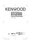 Kenwood KVT-627DVD Car Video System User Manual