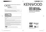 Kenwood KDV-MP3346 Car Video System User Manual